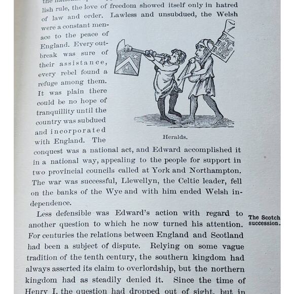 The Growth Of The English Nation By Katherine Coman, Antiquarian 1894 - Picture 4 of 13